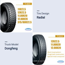 Precio barato Alta calidad Fecha en los neumáticos de camiones de China de Tanco Tire Factory TC866 TC869 Venta caliente nueva llanta de camión radial en venta